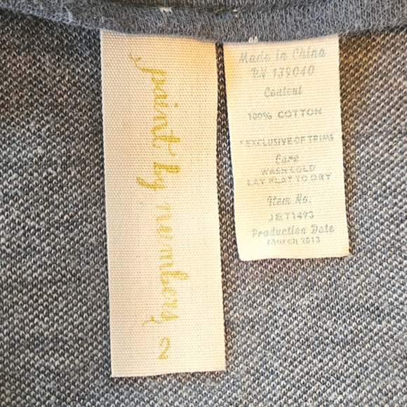 Matilda Jane Paint By Numbers Juliet Cartigan Blue Toddler Size 2T - Picture 5 of 8